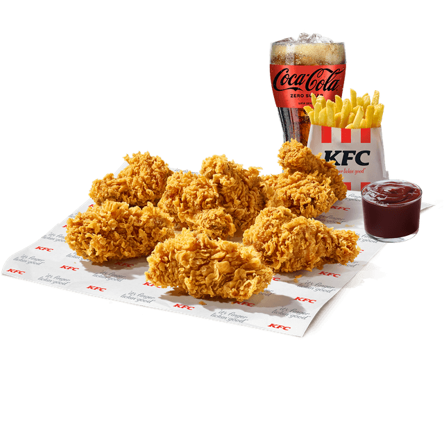 8'li Hot Wings Menü